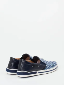 – Slip-On Sneaker aus Textil und Leder*Galizio Torresi Hot