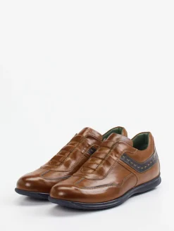 – Slipper aus Kalbleder cognac*Galizio Torresi Clearance