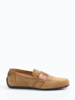 Herren Galizio Torresi – Slipper aus Veloursleder in