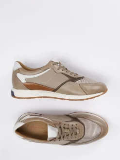 – Sneaker aus Kalbleder in Taupe*Galizio Torresi Clearance