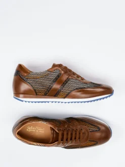 – Sneaker aus Kalbleder und Textil*Galizio Torresi Discount