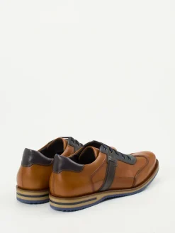 – Sneaker aus Kalbleder cognac*Galizio Torresi Discount