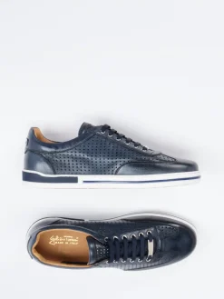 – Sneaker aus Leder Dunkel*Galizio Torresi New