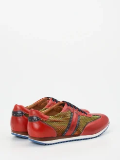 Herren Galizio Torresi – Sneaker aus Kalbleder und Textil mehrfarbig