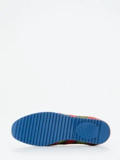 Herren Galizio Torresi – Sneaker aus Kalbleder und Textil mehrfarbig