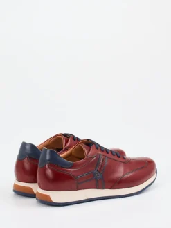 – Sneaker aus Kalbleder Bordeaux*Galizio Torresi Sale