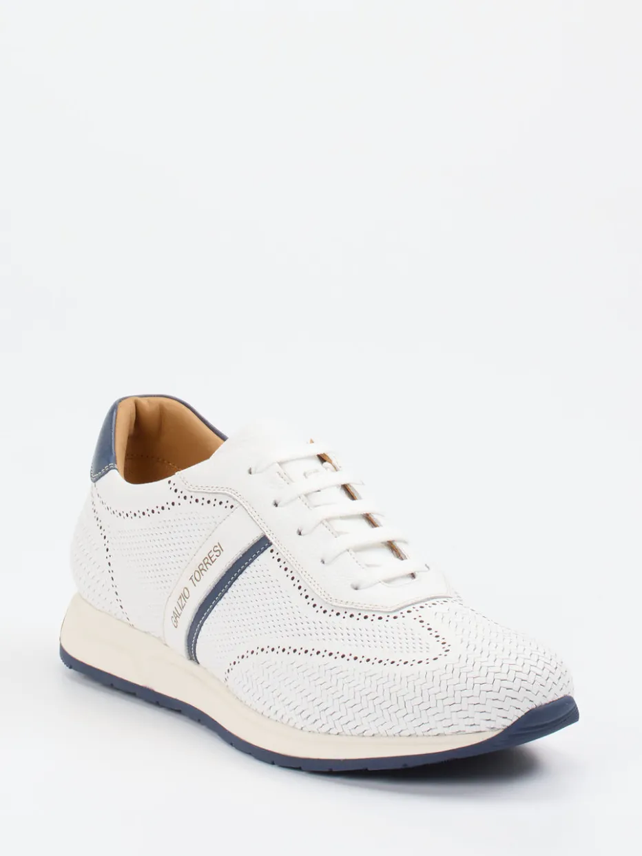 – Sneaker aus genarbtem Leder Off-White*Galizio Torresi Sale