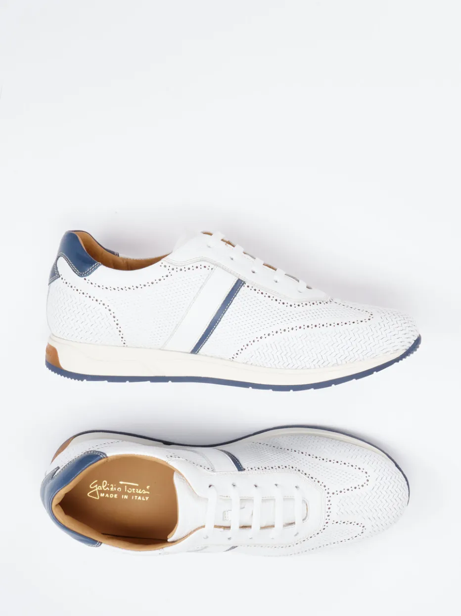 – Sneaker aus genarbtem Leder Off-White*Galizio Torresi Sale