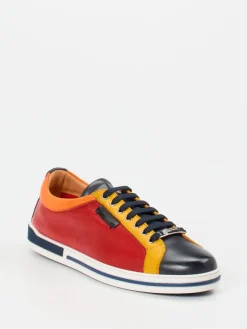 – Sneaker aus Kalbleder im Color-Blocking*Galizio Torresi Sale