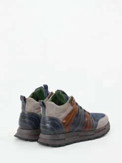 Herren Galizio Torresi – Sneaker aus Veloursleder dunkel