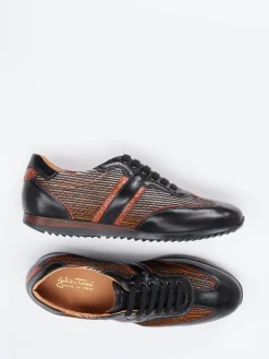 Herren Galizio Torresi – Sneaker aus Kalbleder Schwarz-