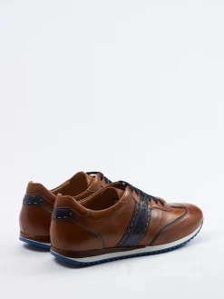 Herren Galizio Torresi – Sneaker aus Kalbleder cognacfarben