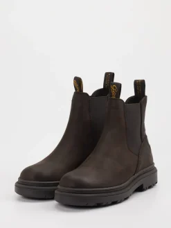 – Chelsea Boots aus Leder in Dunkel*Gant Sale