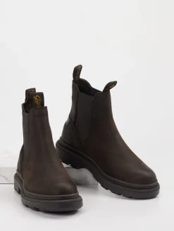 – Chelsea Boots aus Leder in Dunkel*Gant Sale
