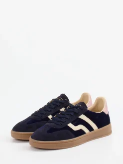 – Retro-Sneaker aus Veloursleder Dunkel*Gant Best