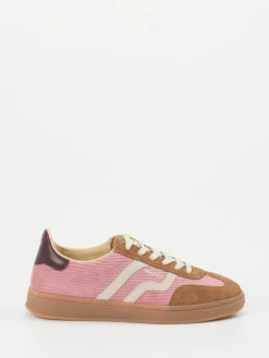 Damen Gant – Retro-Sneaker aus Veloursleder und Cord in