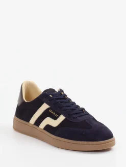 Herren Gant – Retro-Sneaker aus Veloursleder Dunkel