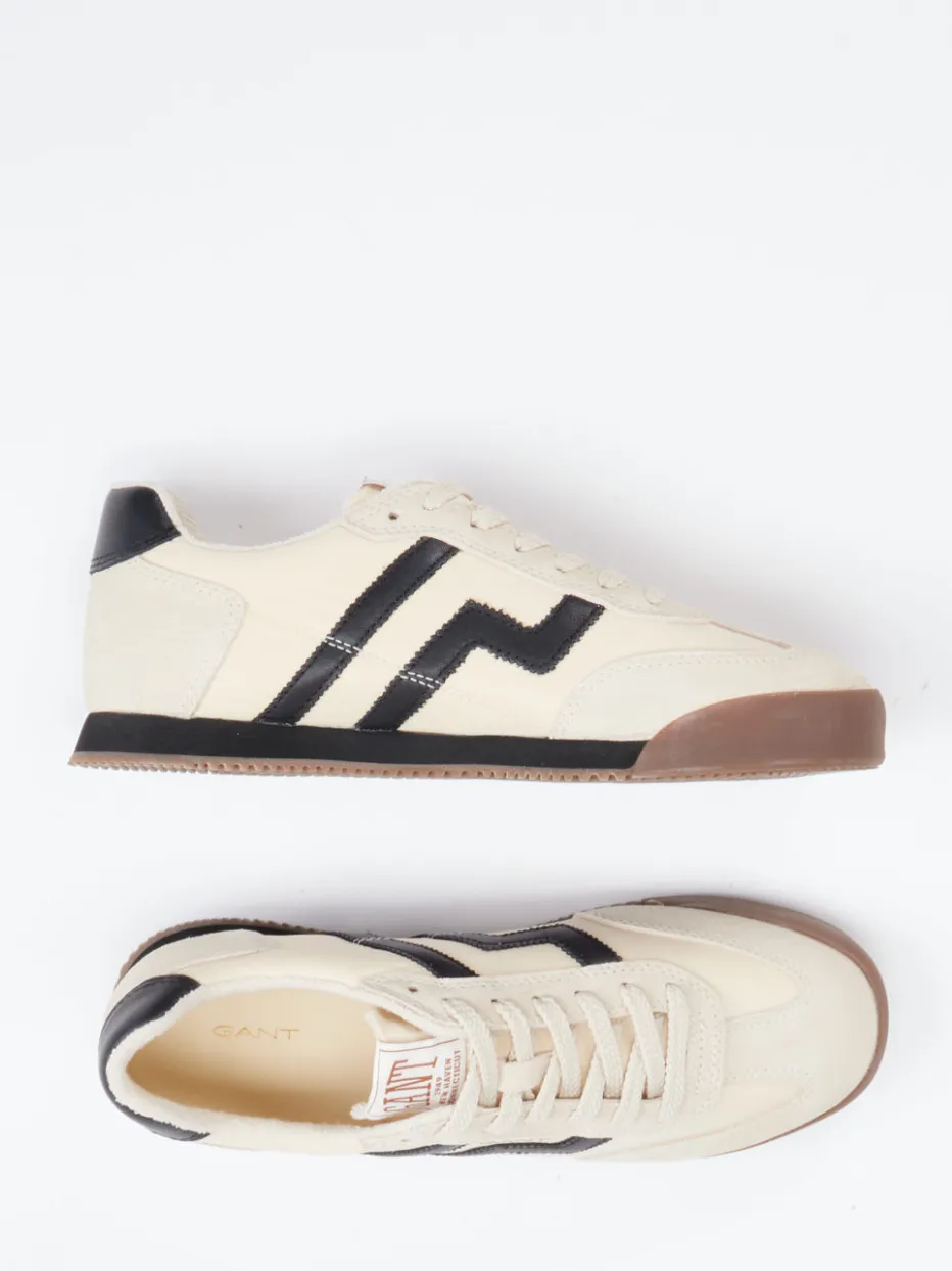 Damen Gant – Retro-Sneaker aus Velours und Nylon