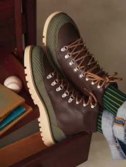 – Schnürboots aus Fettleder in*Gant Discount