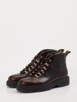 Damen Gant – Schnürboots aus Kalbleder Dunkel