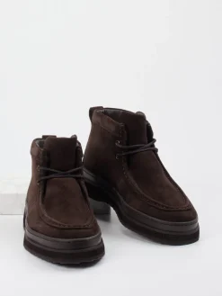 – Schnürboots aus Veloursleder dunkel*Gant Best