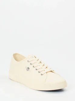 Herren Gant – Sneaker aus Canvas in Cremeweiß