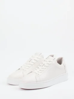 Herren Gant – Sneaker aus Kalbleder Off-White mit Kontrastsohle