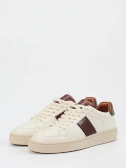 – Sneaker aus Kalbleder in Creme*Gant Online