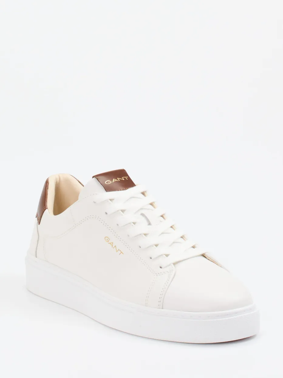 – Sneaker aus Kalbleder in Offwhite*Gant Outlet