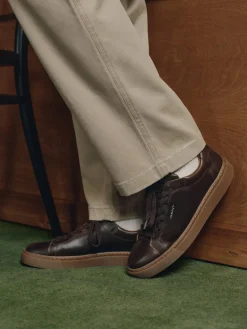 Herren Gant – Sneaker aus Kalbleder in