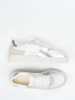 Damen Gant – Sneaker aus Lammleder mit Metallic-Detail