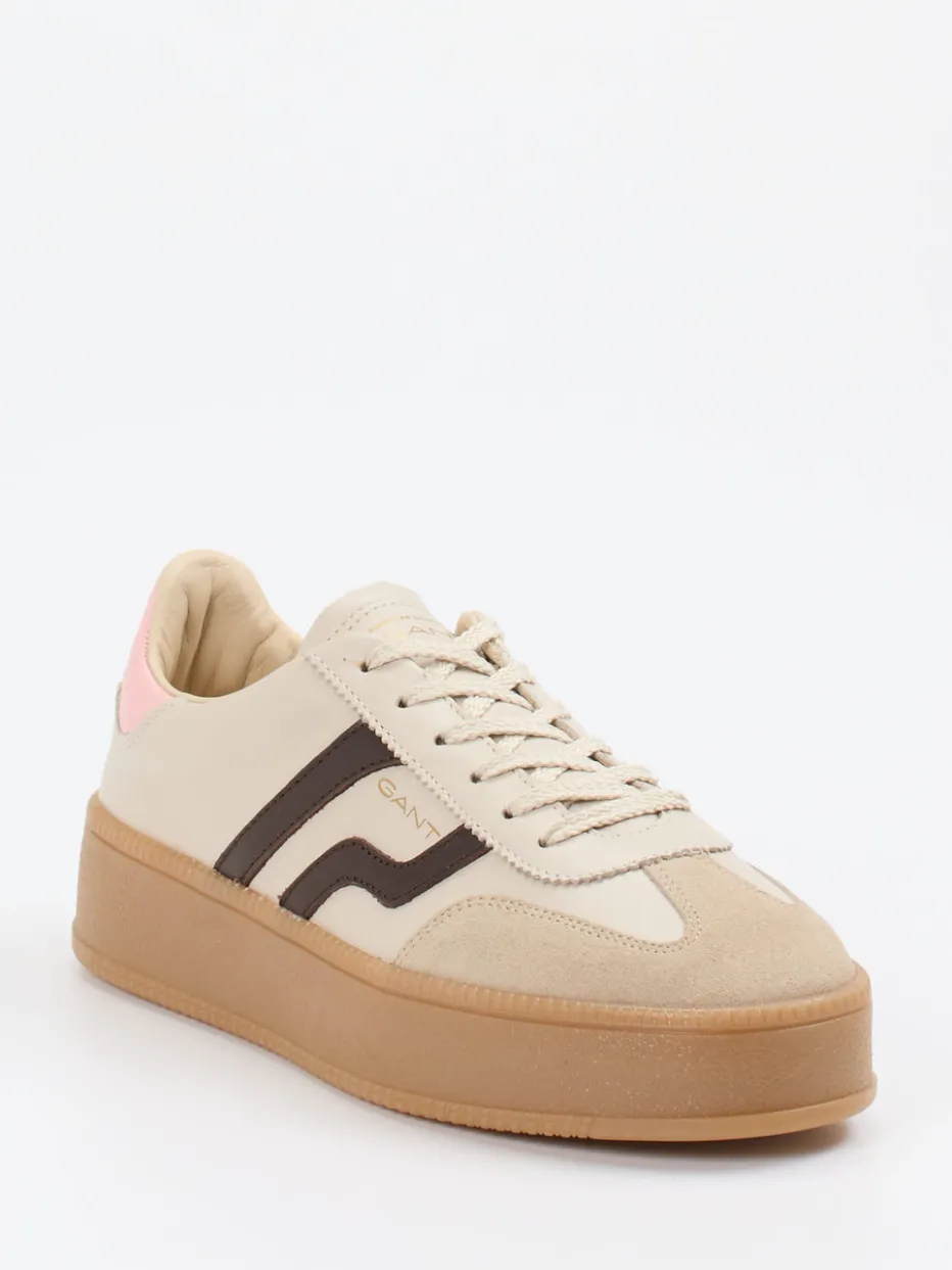 Damen Gant – Sneaker aus Veloursleder in