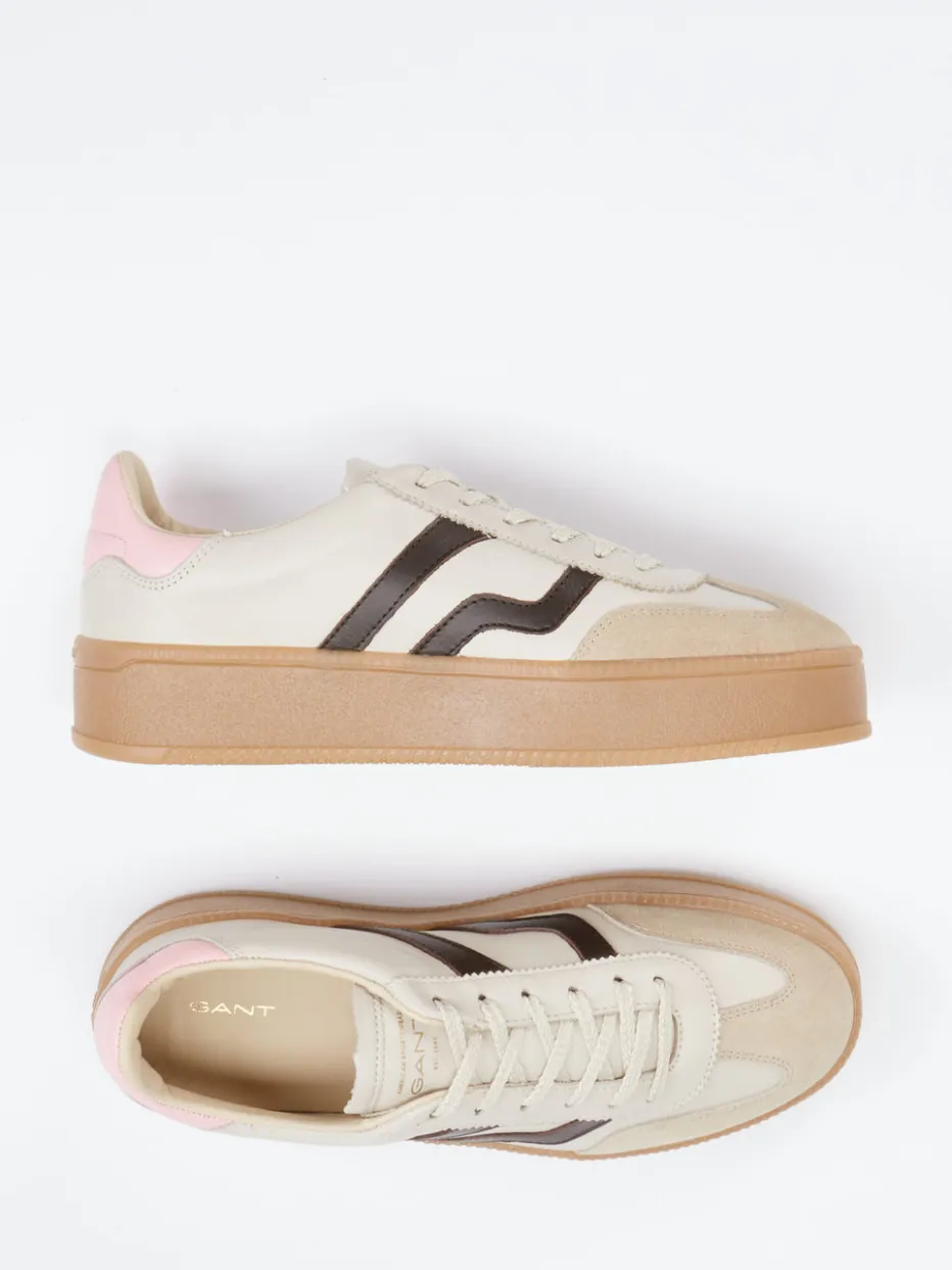 Damen Gant – Sneaker aus Veloursleder in