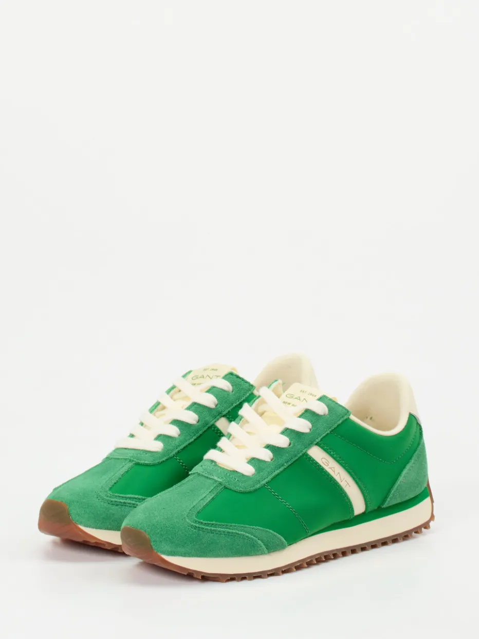 Damen Gant – Sneaker aus Veloursleder in