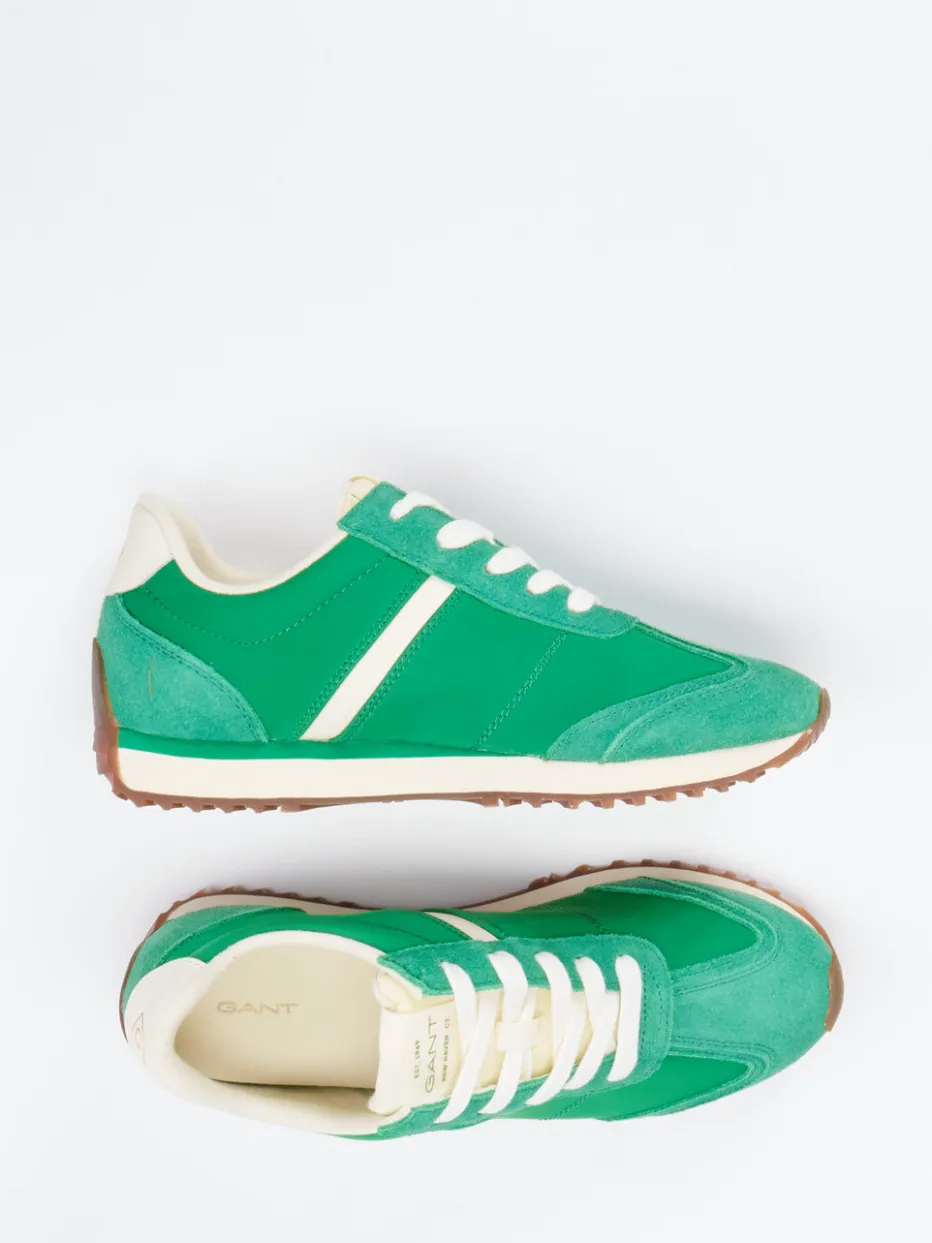 Damen Gant – Sneaker aus Veloursleder in