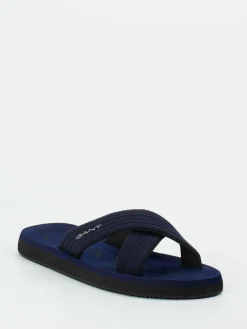 Herren Gant – Zehentrenner aus Textil in Dunkel