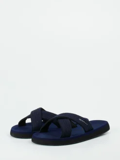 Herren Gant – Zehentrenner aus Textil in Dunkel