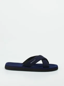 Herren Gant – Zehentrenner aus Textil in Dunkel