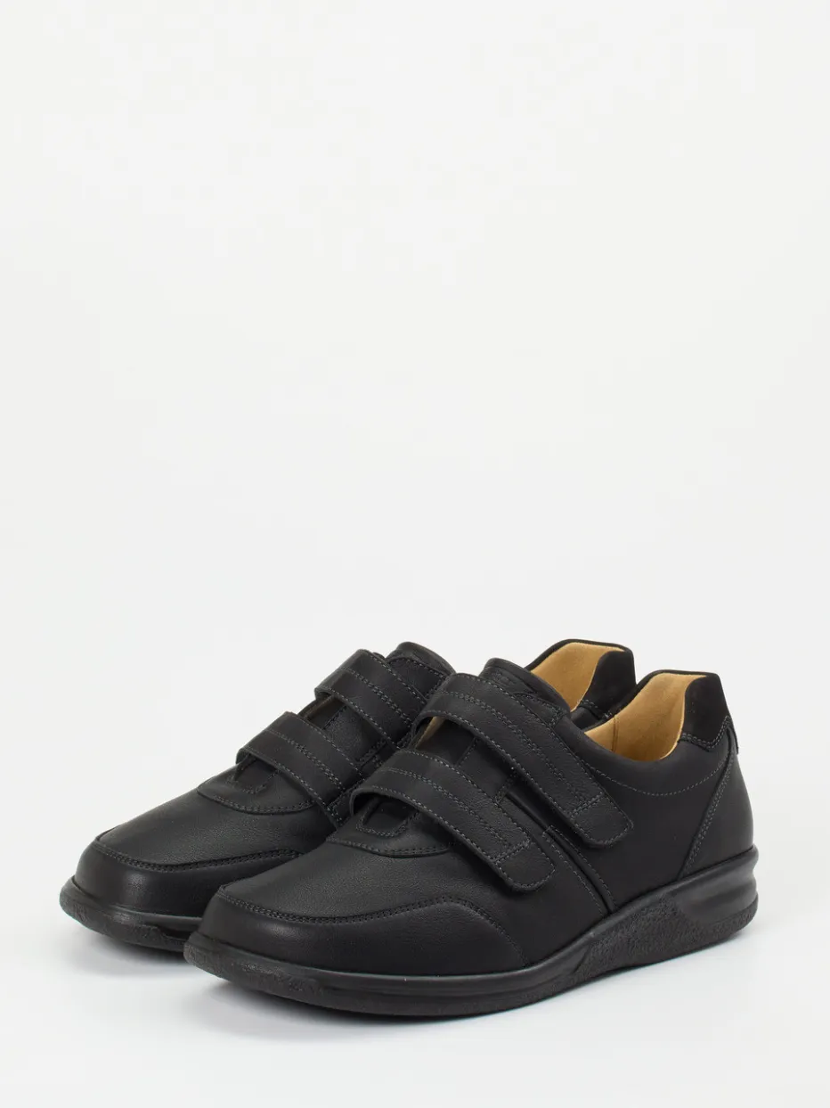 Herren Ganter – Klettverschluss-Halbschuh aus Kalbleder