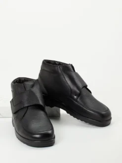 Herren Ganter – Klettverschluss-Stiefelette aus Kalbleder