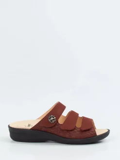 Damen Ganter – Komfort-Pantolette aus Nubukleder wein