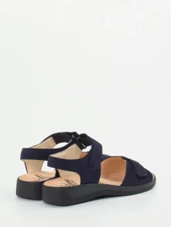 Damen Ganter – Komfortsandale aus Nubukleder dunkel