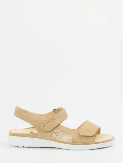 – Komfortsandale aus Veloursleder*Ganter New