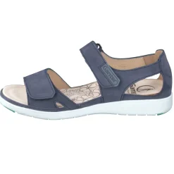 Damen Ganter – Komfortsandale aus Nubukleder Dunkel