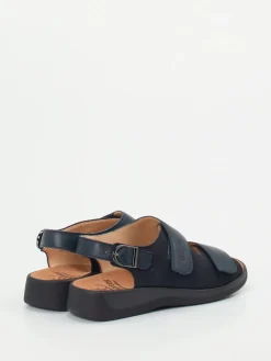 Damen Ganter – Komfort-Sandalen aus Kalbleder Dunkel