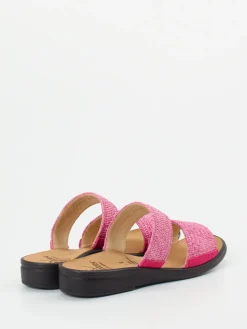 Damen Ganter – Komfort-Sandalen aus Textil und Veloursleder