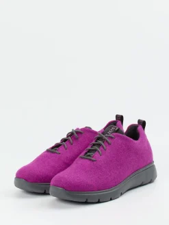 Damen Ganter – Komfort-Sneaker aus Wolle in Violett
