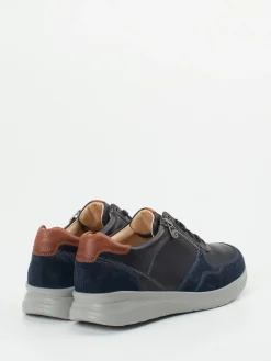 Herren Ganter – Komfort-Sneaker aus Kalbleder Dunkel