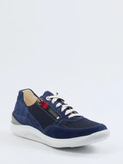 Damen Ganter – Komfort-Sneaker aus Veloursleder Marine