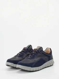 Herren Ganter – Komfort-Sneaker aus Kalbleder Dunkel